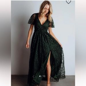 Marseille Embossed Maxi Dress Baltic borne